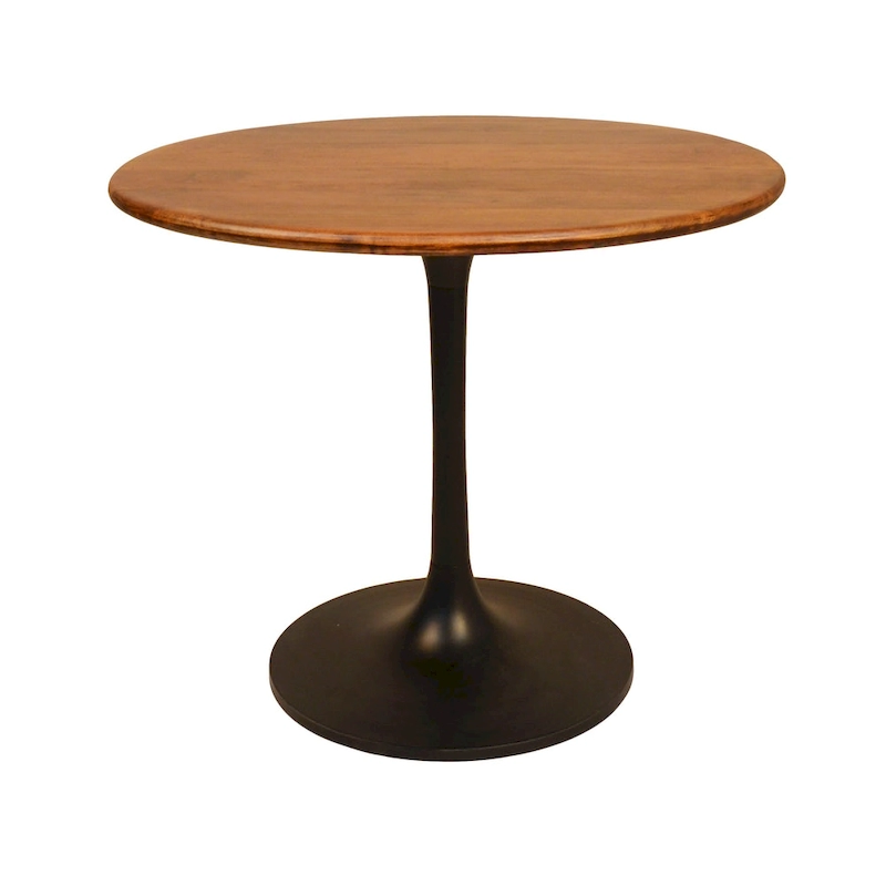 Carolina Living Alden Wood Top 36 Round Dining Table