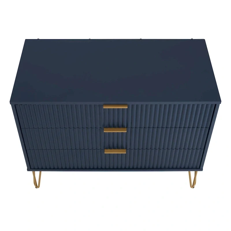 Dumbo Modern 3 Drawer Bedroom Dresser