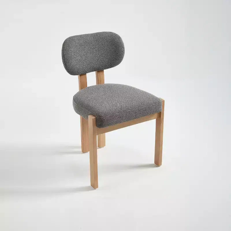 Chenille Upholstered Side Chair Dining Chairs