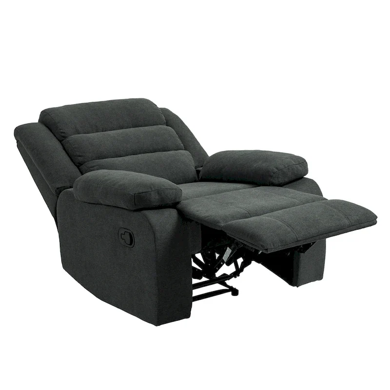 2Set Modern Lounger Adjustable Manual Recliner Chair