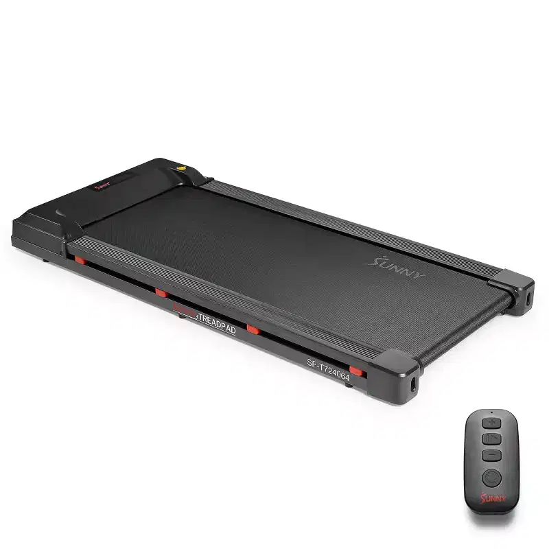 Sunny Health & Fitness Treadpad 100 SMART Walking Treadmill with WiFi, Bluetooth, Shock Absorption & UnderDesk Foldable Design