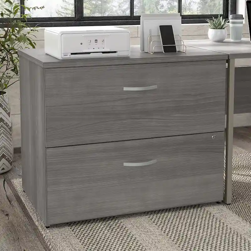 Hybrid 2 Drawer Lateral File Cabinet by