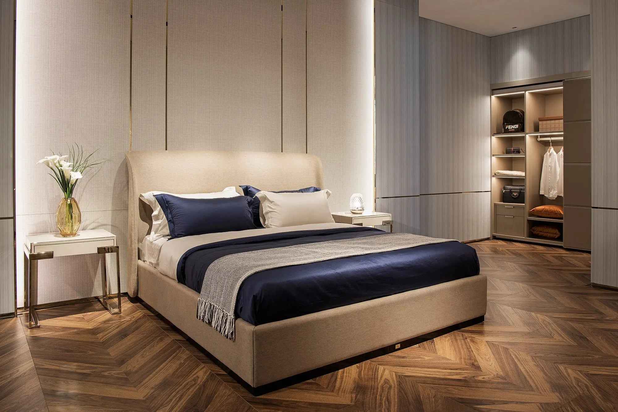 Stylish Functional Bedside Table for Modern Bedroom