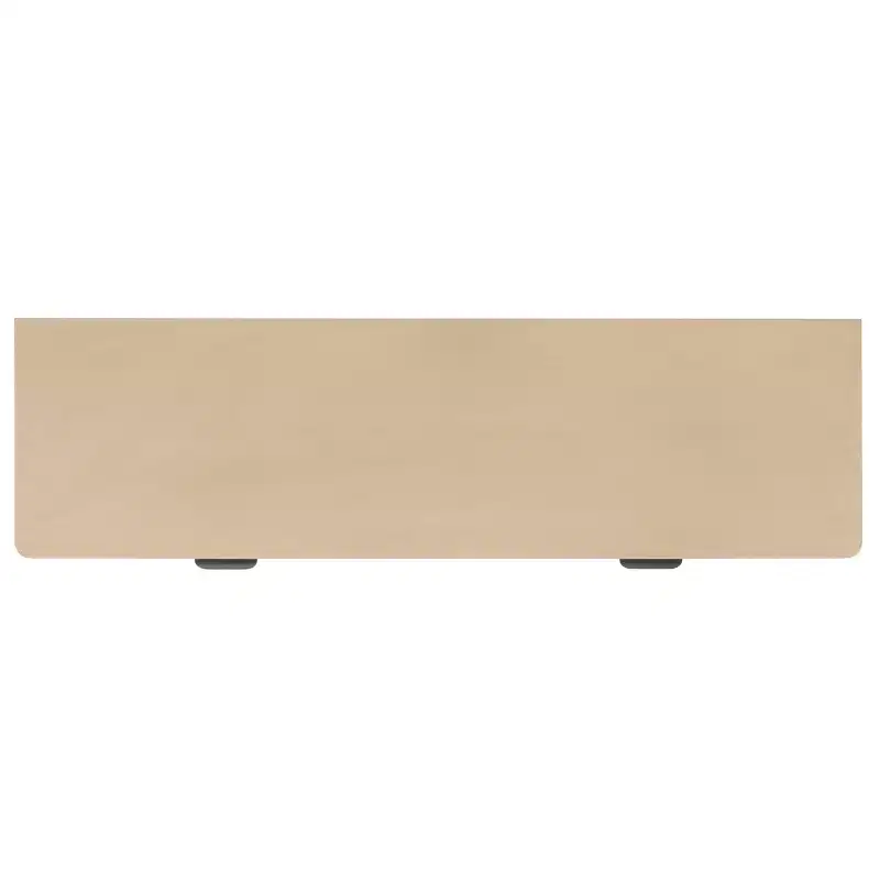 2-Door TV Stand | Desert Brown / Matte Black / Natural | Fits up to 43