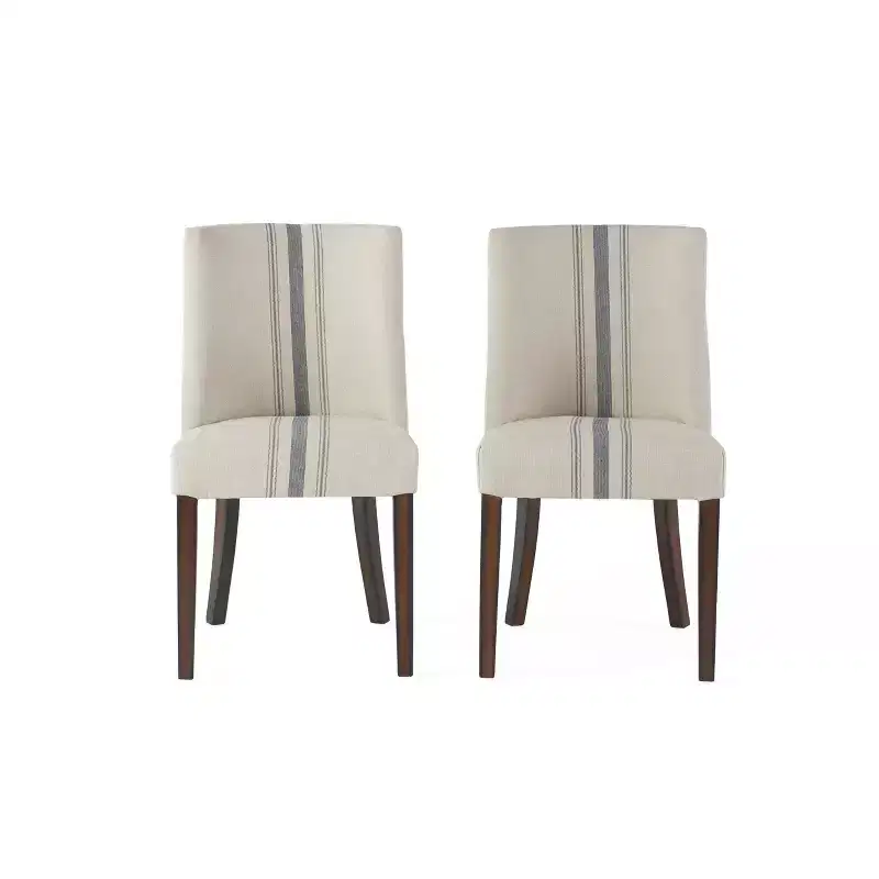 Christopher Knight Home Harman Contemporary Fabric Upholstered Dining Chairs (Set of 2)