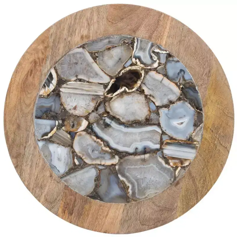 Gemma Agate Side Table