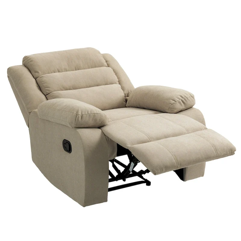 2Set Modern Lounger Adjustable Manual Recliner Chair
