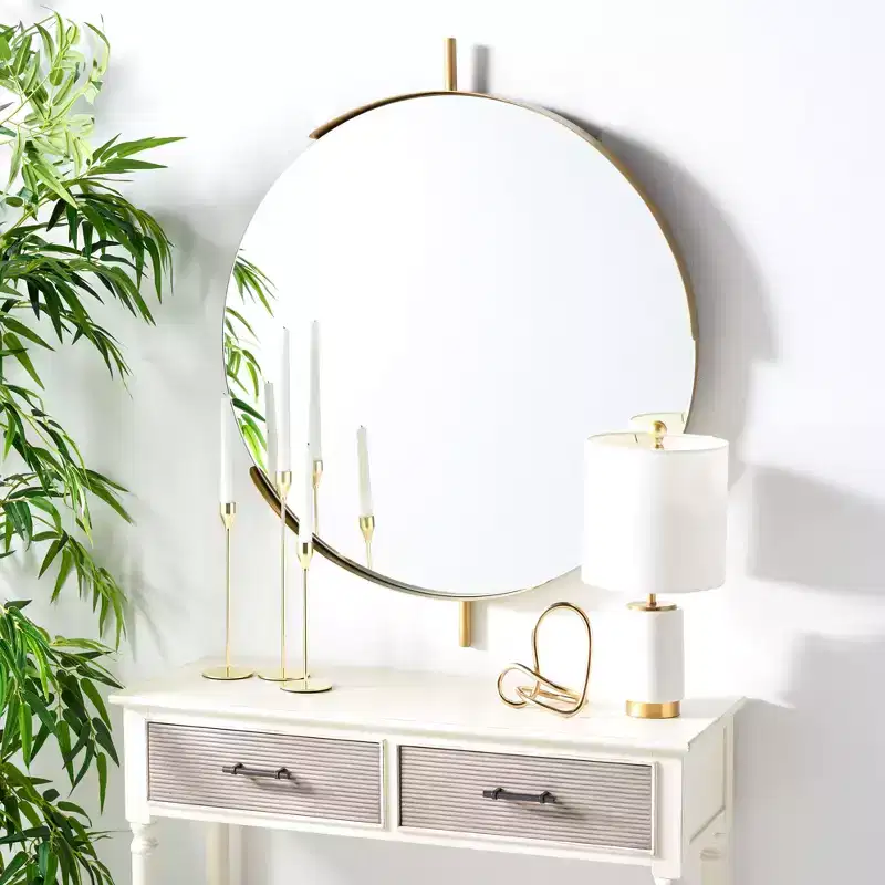 Orford Mirror - 30 x 36 - MRR3052 - Brass - Safavieh
