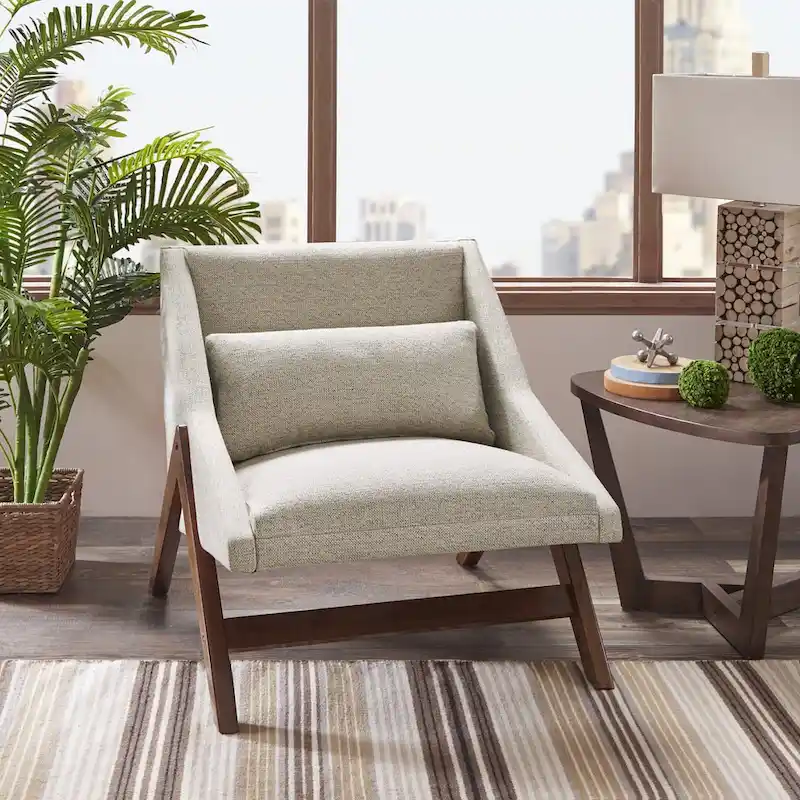 INK+IVY Boomerang Accent Chair
