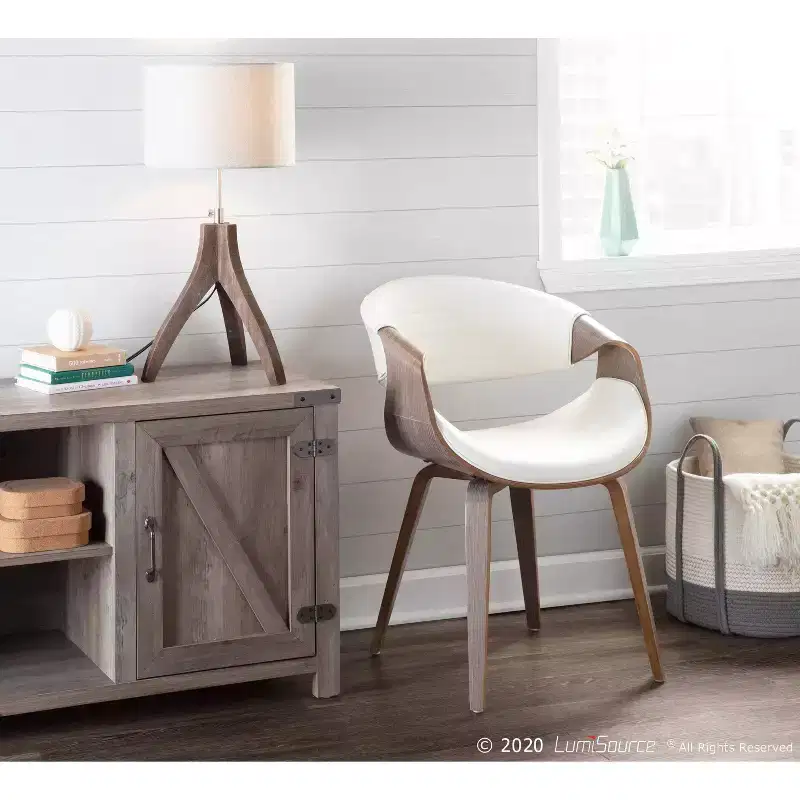 Symphony Mid-Century Modern Dining Accent Chair - LumiSource
