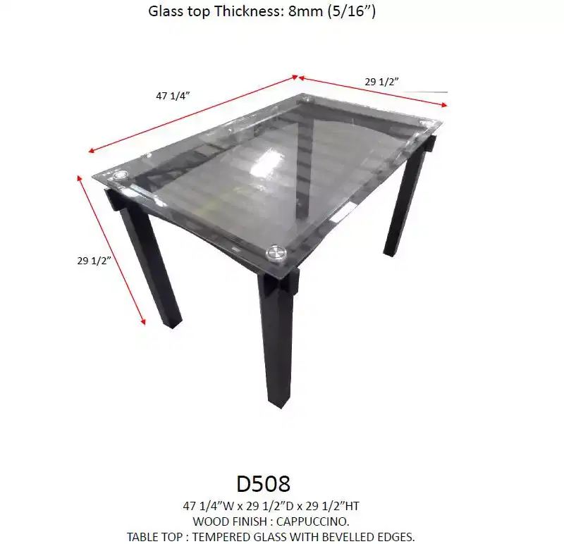 Kings Brand Furniture Pentam 47 Dining Table