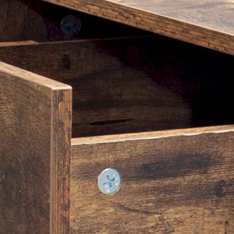 Industrial-style Nightstand (of 2)