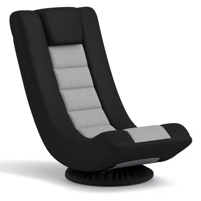 Costway 360 Swivel Gaming Chair 4 Position Adjustable Folding Floor Sofa Indoor