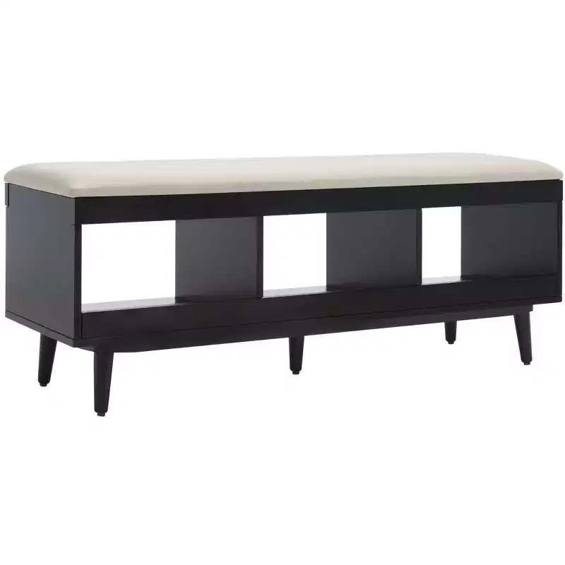 Cricket Open Shelf Bench With Cushion - BCH5000 - Safavieh