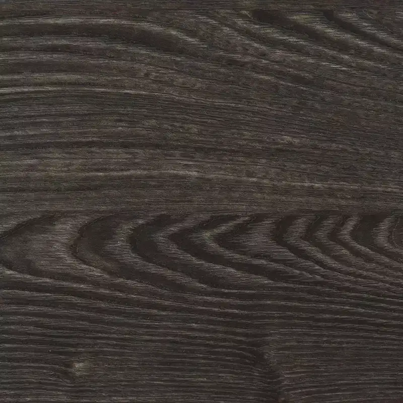 Simple Relax Wood and Metal Bar Table with Round Top in Dark Oak and Chrome
