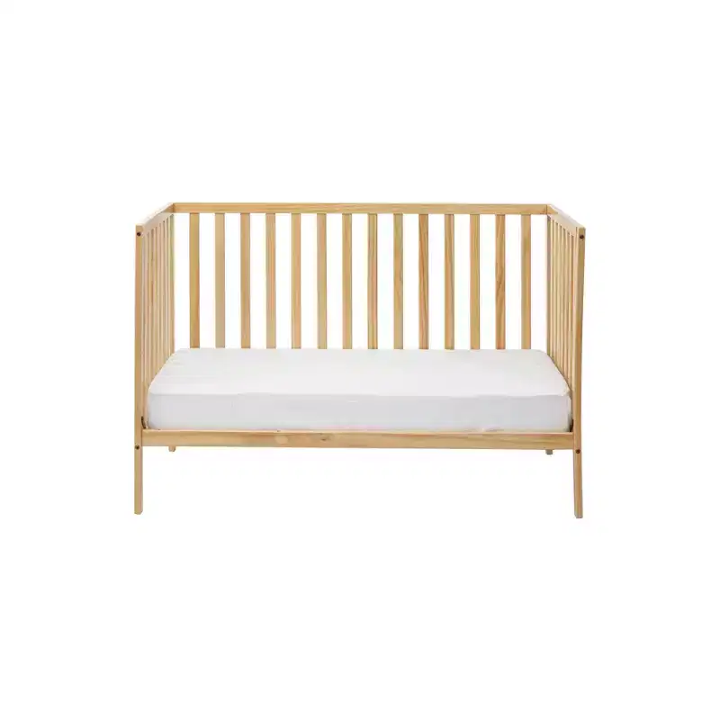 GDFStudio Little 3-in-1 Convertible Solid Wood Bedside Crib Only