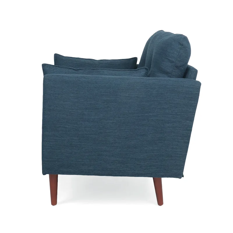 Symonds Tufted Club Chair with Accent Pillows by Christopher Knight Home