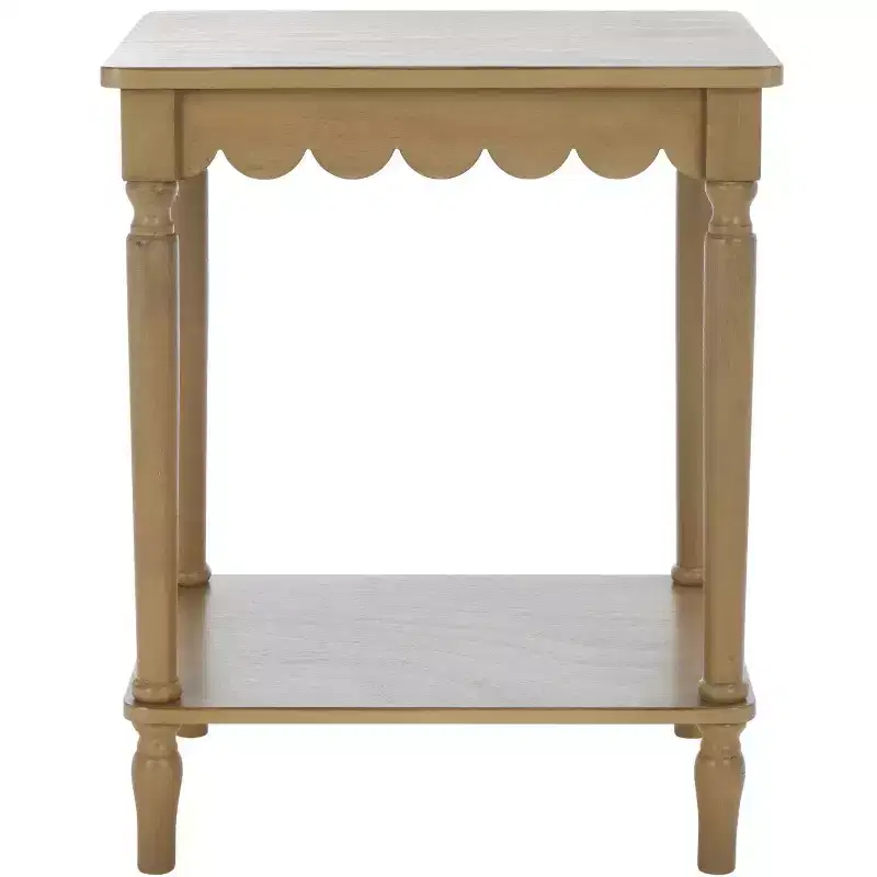Farmhouse Style Pine & MDF Accent Table