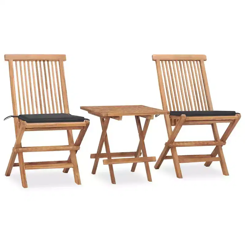 vidaXL Outdoor Dining Set Natural wood
