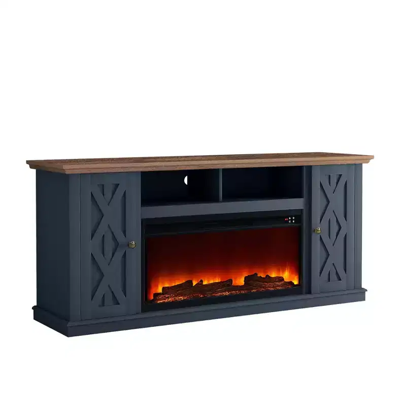 68 Freestanding Electric Fireplace TV Stand for TVs up To 78 - Festivo