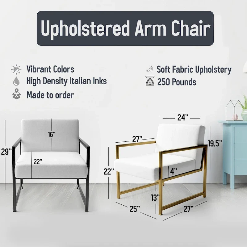 Designart Zebra Striped  Upholstered Cabin & Lodge Accent Chair and Arm Chair