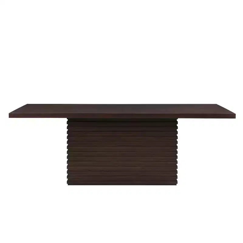 Espresso / Light Natural / Walnut Rectangular 6-Seater Dining Table