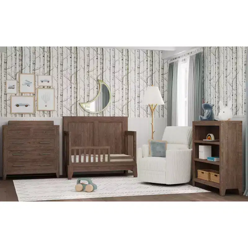 Convertible Crib Toddler Rail - Harvest Brown