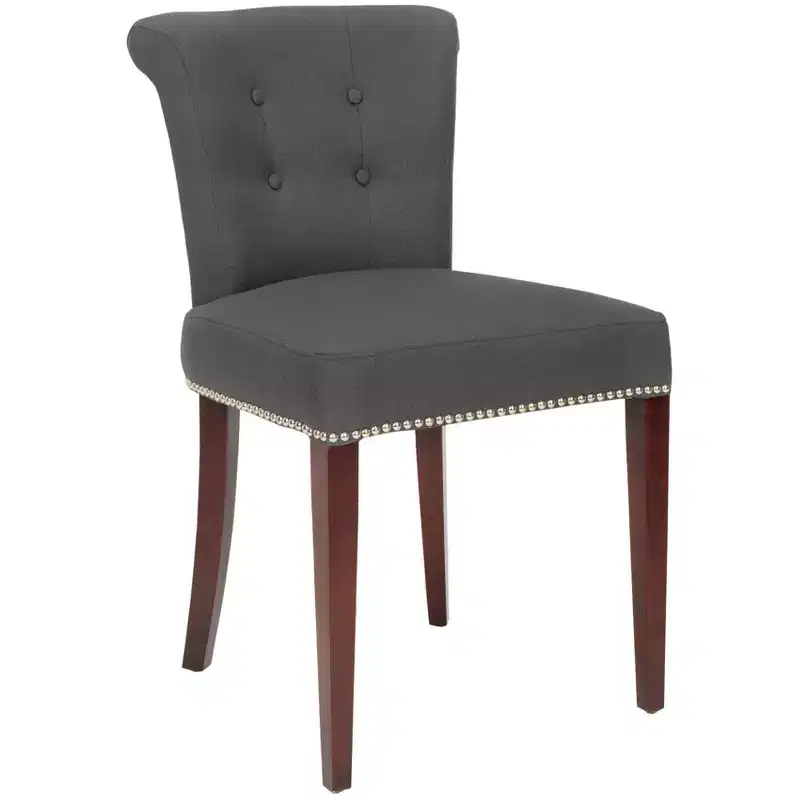 Arion Ring Chair 2 - Set of 2 - MCR4514 - Blue/Black - Safavieh Couture