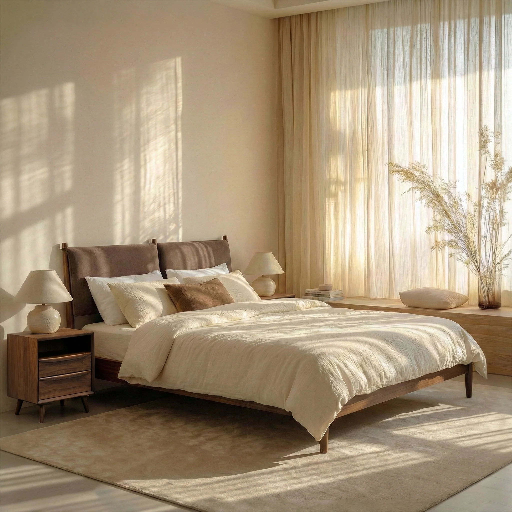 Bed Frame | Willow Brown | King