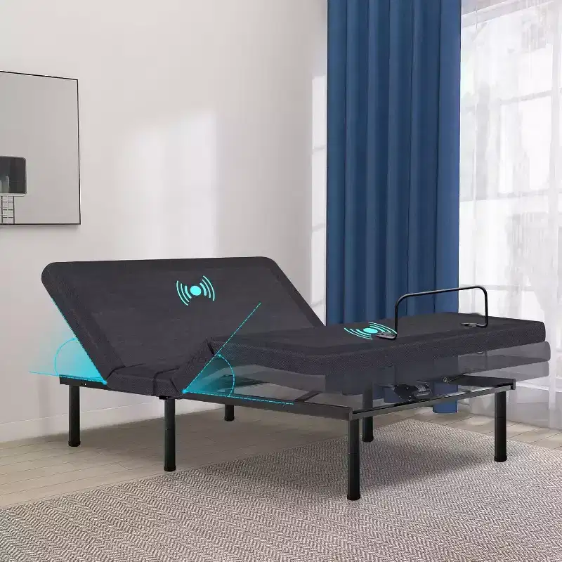 Adjustable Bed Base with Thickened Frame