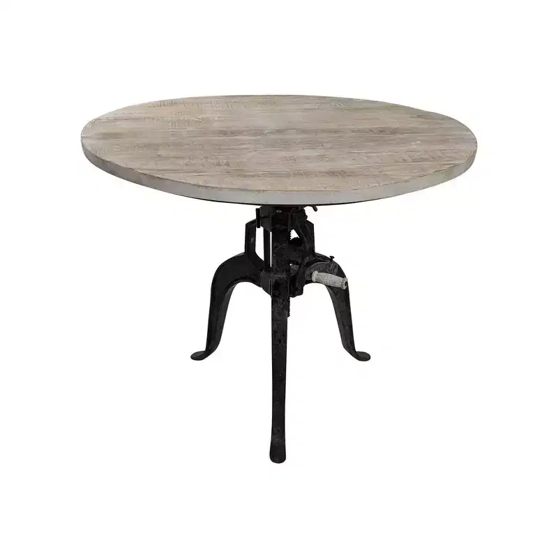 Carolina Living Bentley Adjustable Crank Dining Table