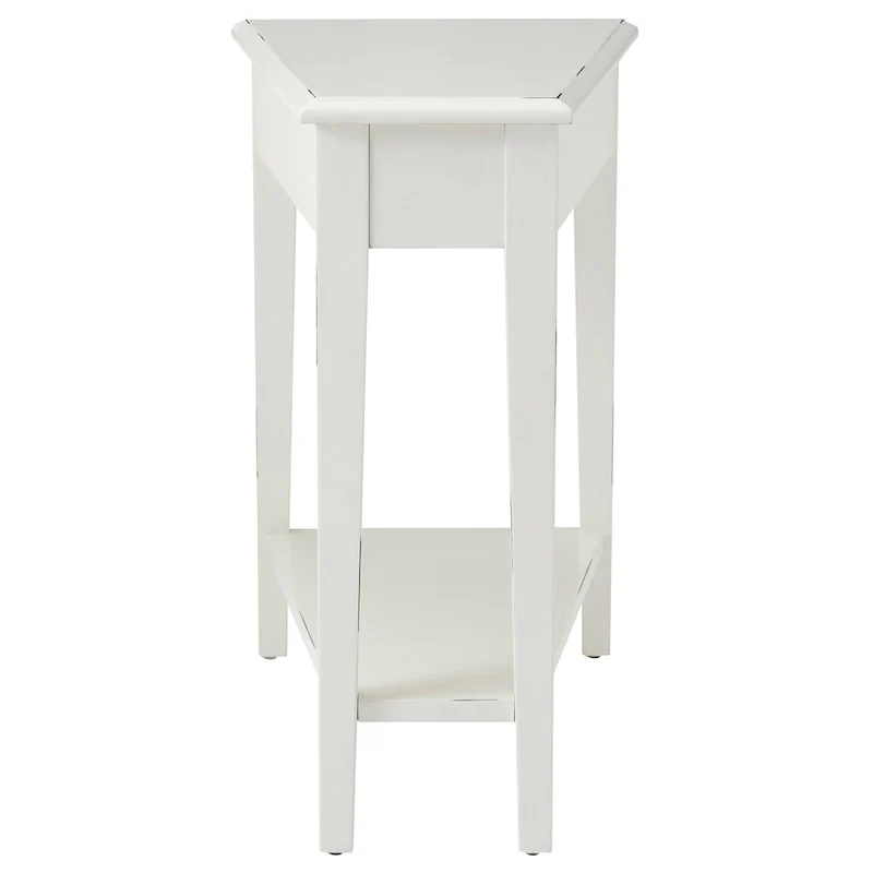 Leick Home Recliner Wedge Table with Shelf