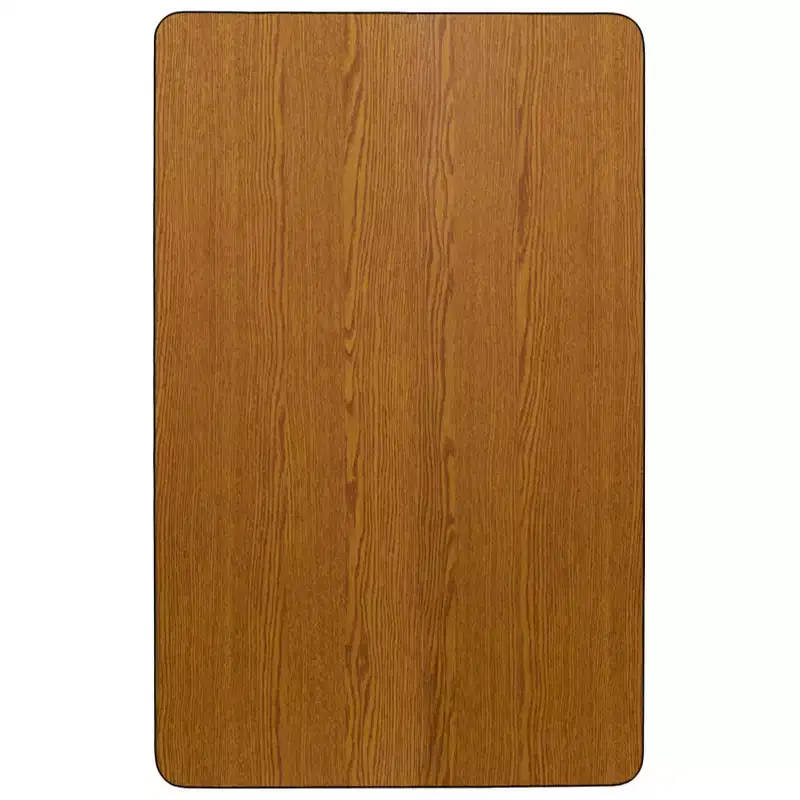 Emma and Oliver 30x48 Rectangle Laminate Adjustable Activity Table