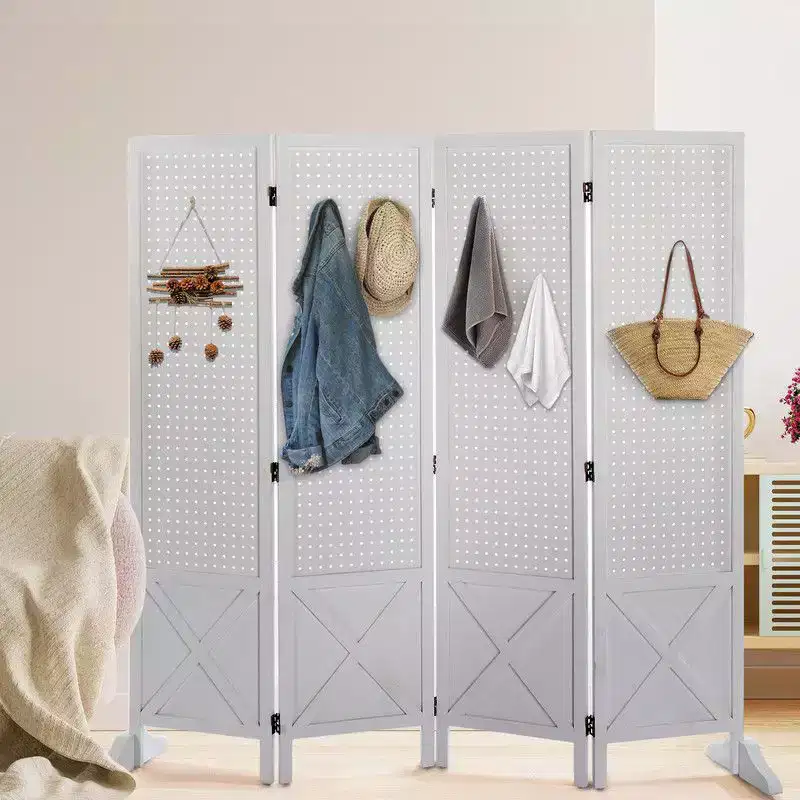 4-Panel Room Divider Screen
