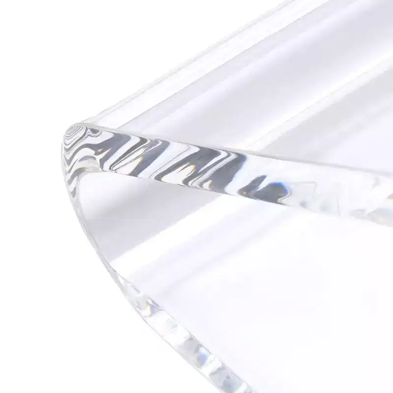 Peek Acrylic Z Chair Clear - Picket House Furnishings: Modern Plexiglass Armless Chair, No Cushion