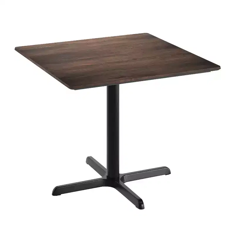 Flash Furniture Acadia Tabletop with TopGuard HPL Technology and Table Height X-Base