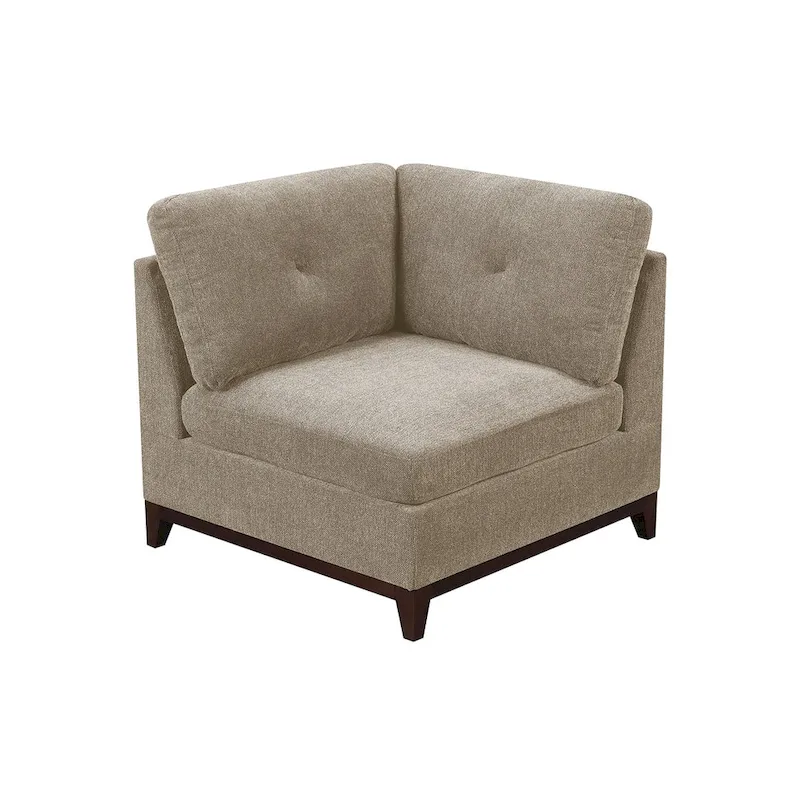 Chenille Sectional Modular