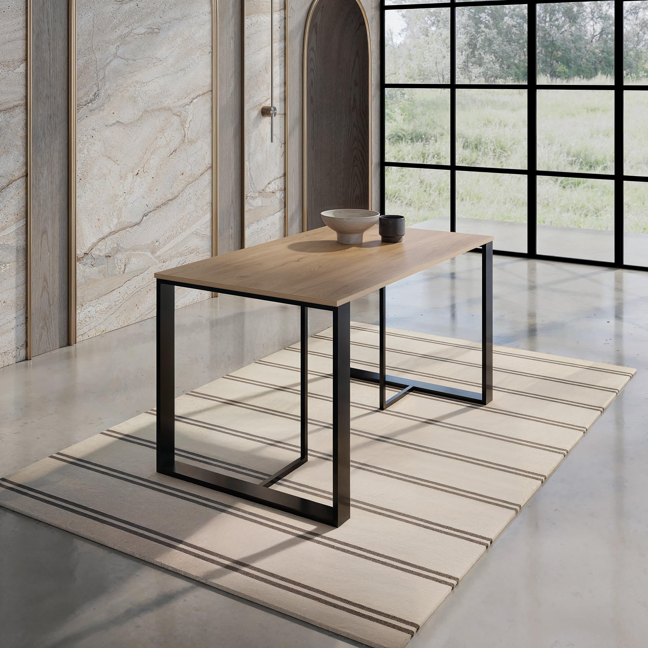 Lenora Dining Table – 140x80 cm – Modern Dining Table