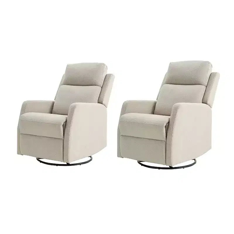 Nestor Swivel rocker Recliner Set of 2 With Swivel Function| ART OF LIVING DESIGNS