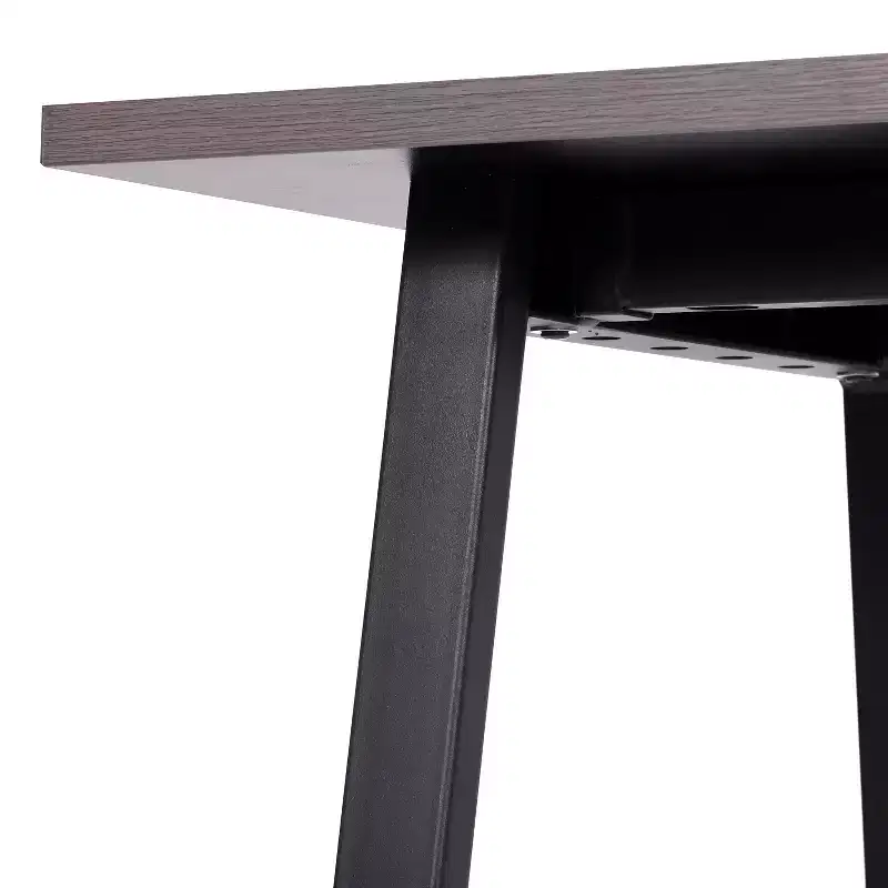 Flash Furniture Redmond Commercial 60x24 Conference Table with 1 Thick Double Sided Laminate Table Top with PVC Edging and Heavy Duty A-Frame Steel Base