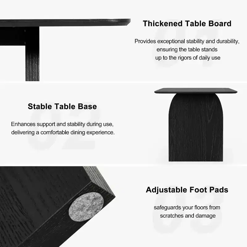 Modern Wood Dining Table