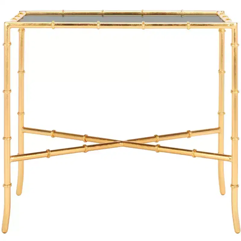 Accent Table - Gold/Glass