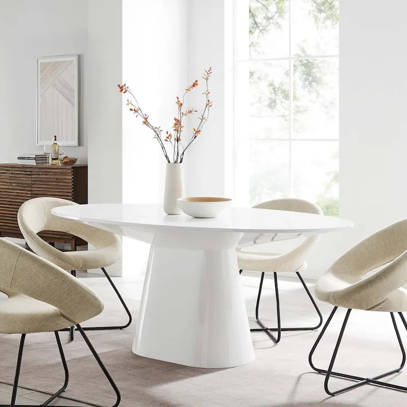 Provision 75 Oval Dining Table