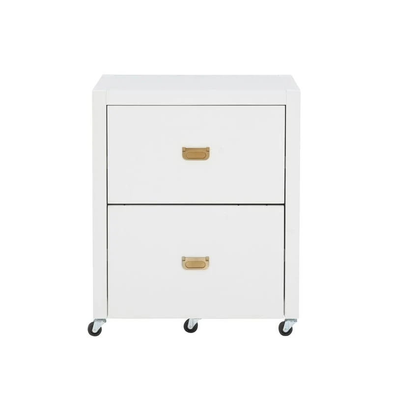 Poppy Rolling File Cabinet