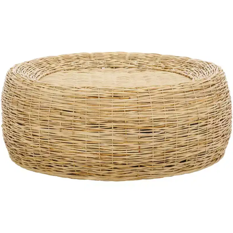 Mordekai Round Coffee Table - COF6514A - Natural - Safavieh