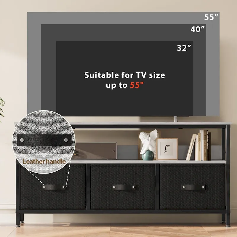 55 Inch Dresser TV Stand - 55 inches