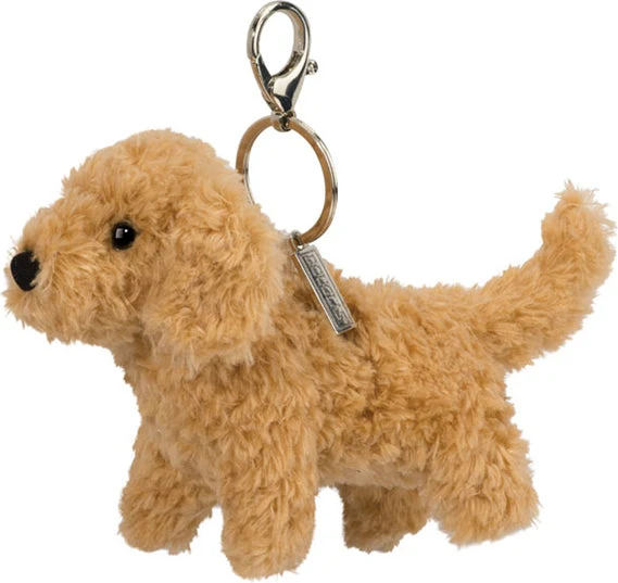 Doodle Dog Bag Charm Plush Clip-On Stuffed Animal Toy