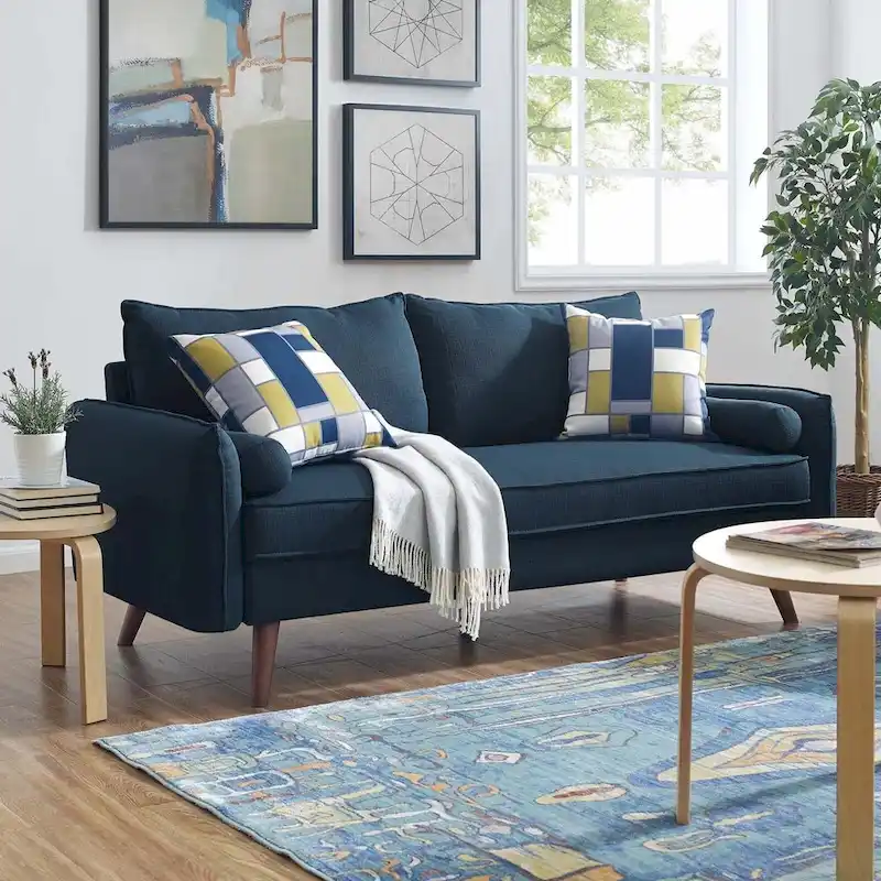 Carson Carrington Hedeby Upholstered Fabric Sofa - 32.5L x 72W x 33.5H