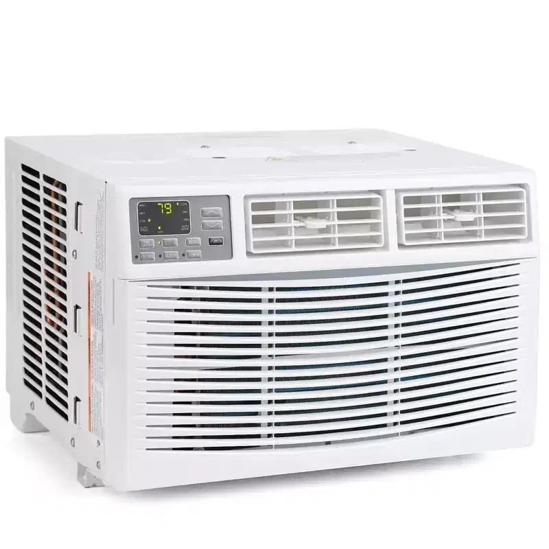 Window Air Conditioner 8000BTU AC Unit with Remote, App Control, Flexible Window Opening, 3 Cooling and Fan Speeds