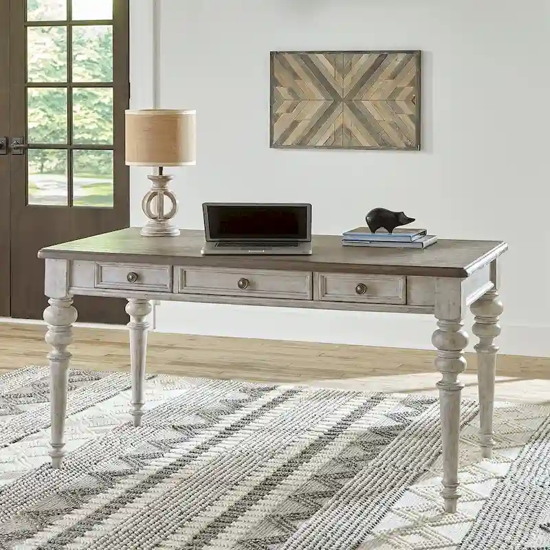 Antique White Writing Desk
